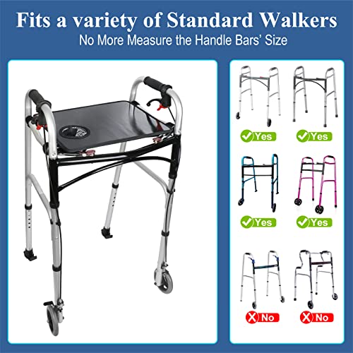 Black Walker Tray with Mesh Pockets and Cup Holder U22623