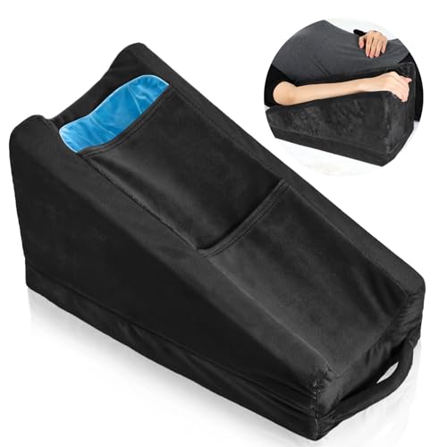 Dark Gray Arm Elevation Pillow with High Density Foam I552990