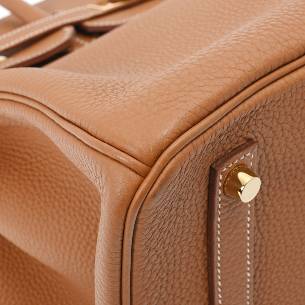 Gold Togo Handbag E45563