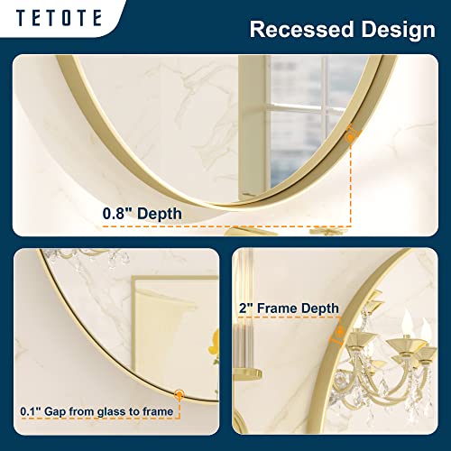 Black Framed 30 x 36 Inch Rectangle Wall Mounted Mirror Y173367