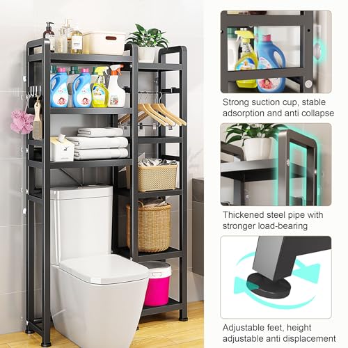 Over The Toilet Storage Cabinet with Toilet Paper Holder Stand O73172