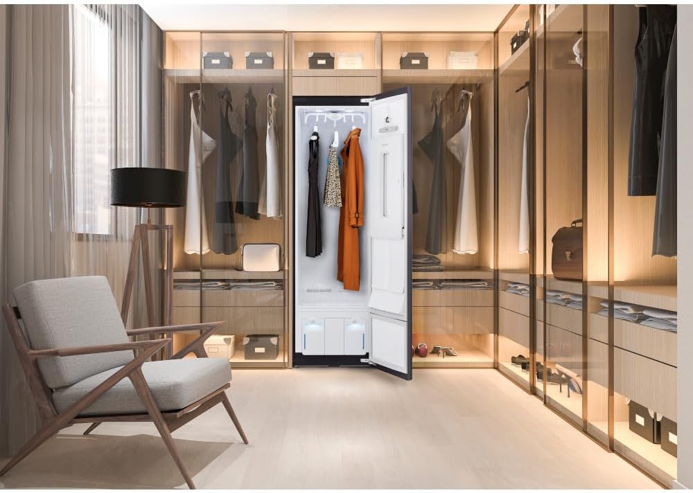 Cream White Steam Closet I395