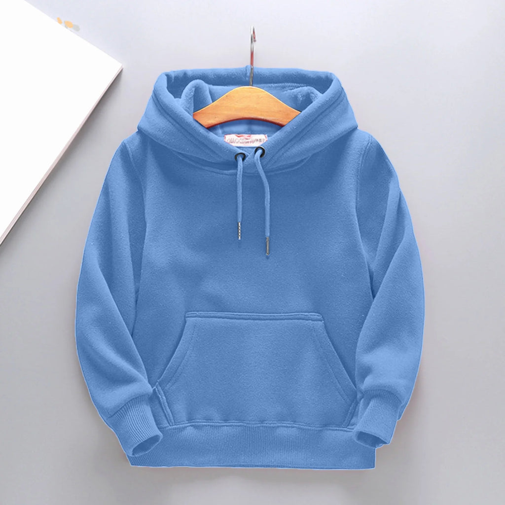 Boys Girls Kids Hooded Pullover Sweatshirts with Pockets P477