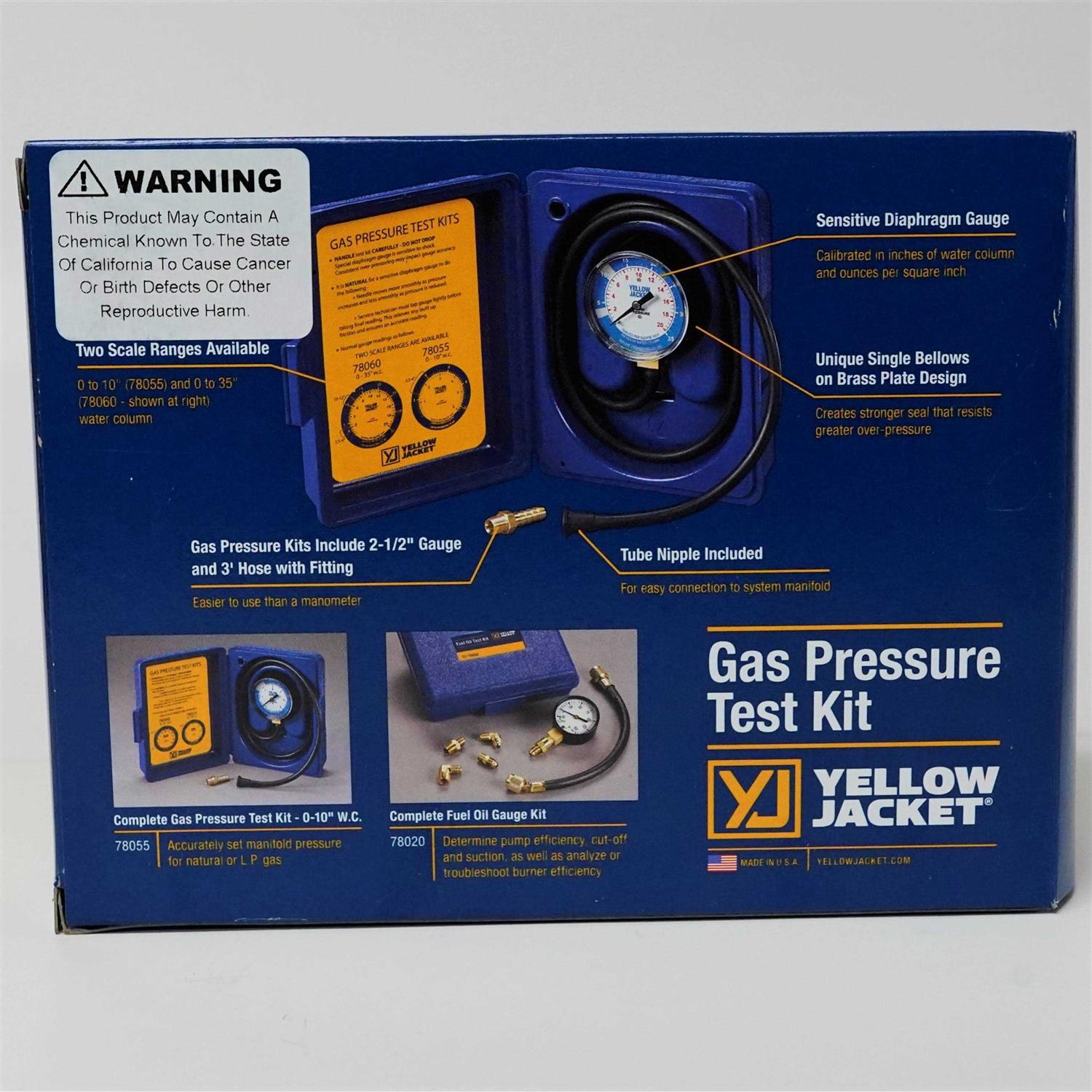 Gas Pressure Test Kit M904228
