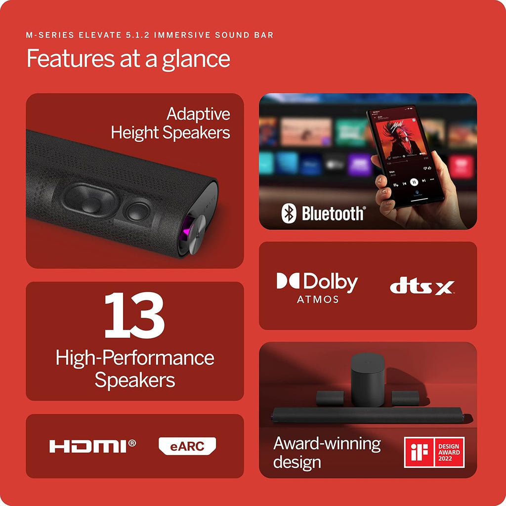 42" 5.1.2 Soundbar System K9235