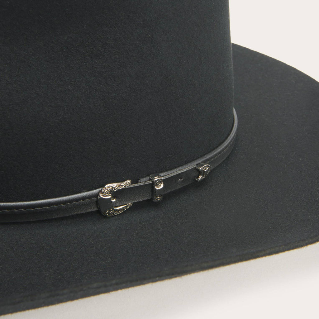 Black 4X Buffalo Felt Cowboy Hat X37066