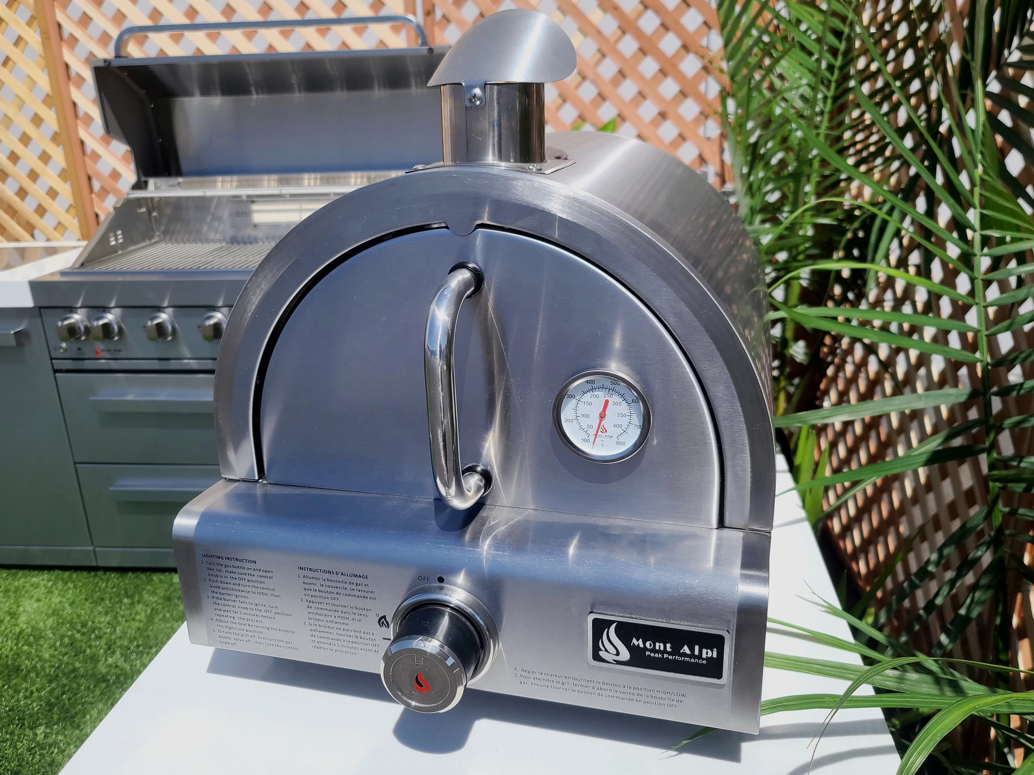 Stainless Steel Portable Pizza Oven J856829