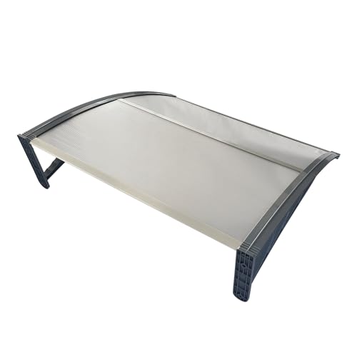 White 39''x31.5'' Polycarbonate Window Awning V318775