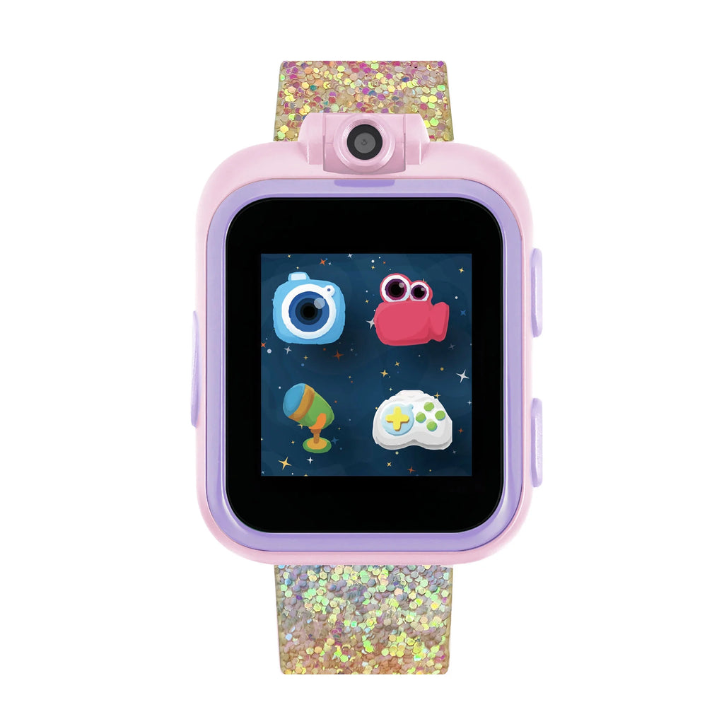 Unisex Kids Smartwatch (Rainbow Sequin Print) I333926