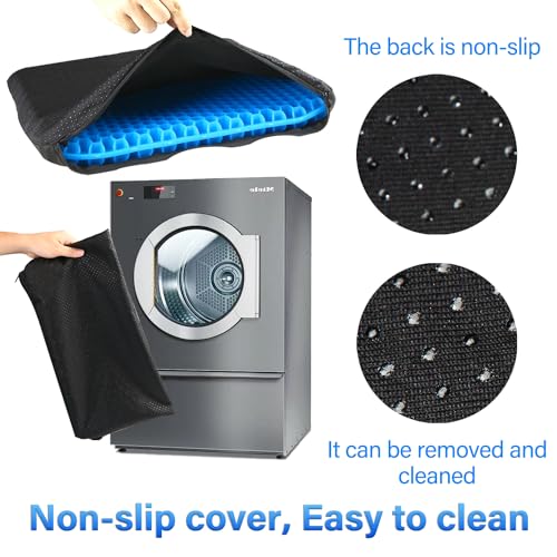 Large Cooling Gel Seat Cushion with Non-Slip Cover T992378