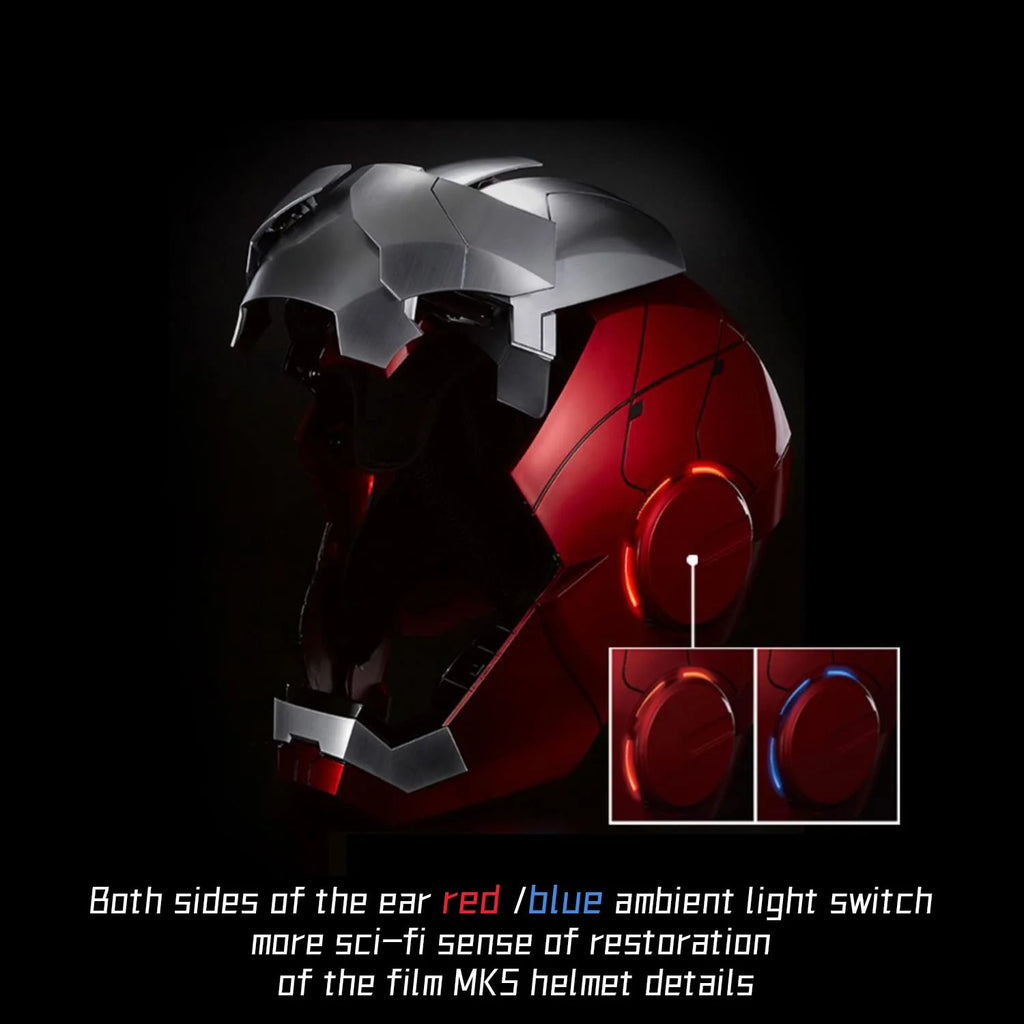 Iron Man Helmet Electronic Mask with Sounds & LED Eyes 1:1 Model F352