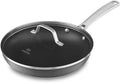 Black 10-Inch Omelette Fry Pan with Cover N255276