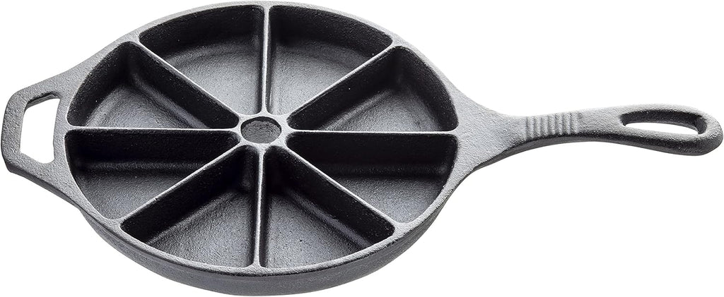 Round Cast Iron Corn Bread Skillet with Handle, 8.75" dia x 15.625" P757098