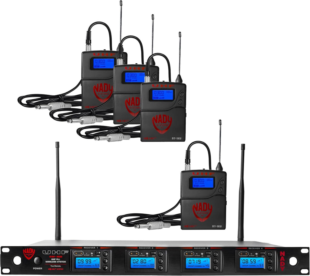 Dual True Diversity UHF Wireless System with 2 Lapel Microphones Z5135