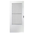 White Triple-Track Aluminum Storm Door X1771