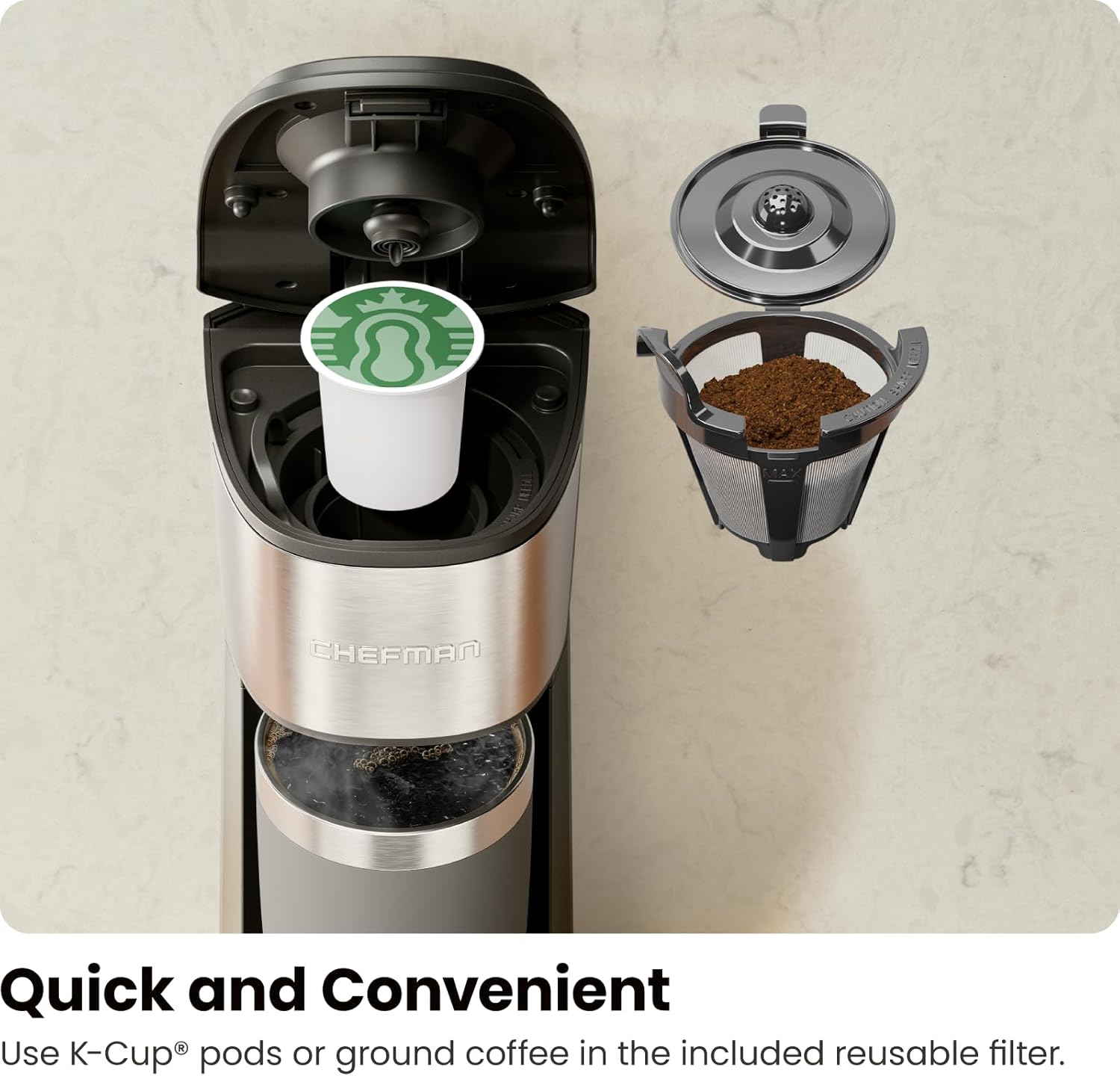 Single Serve Coffee Maker H21418