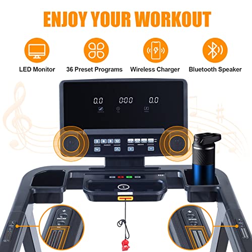 Foldable Treadmill with Incline A910