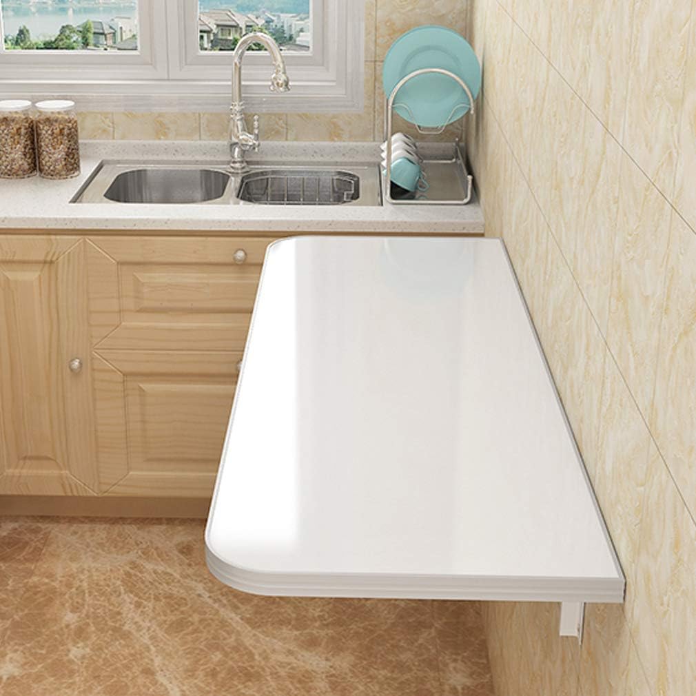 White Wall Mounted Folding Desk D141