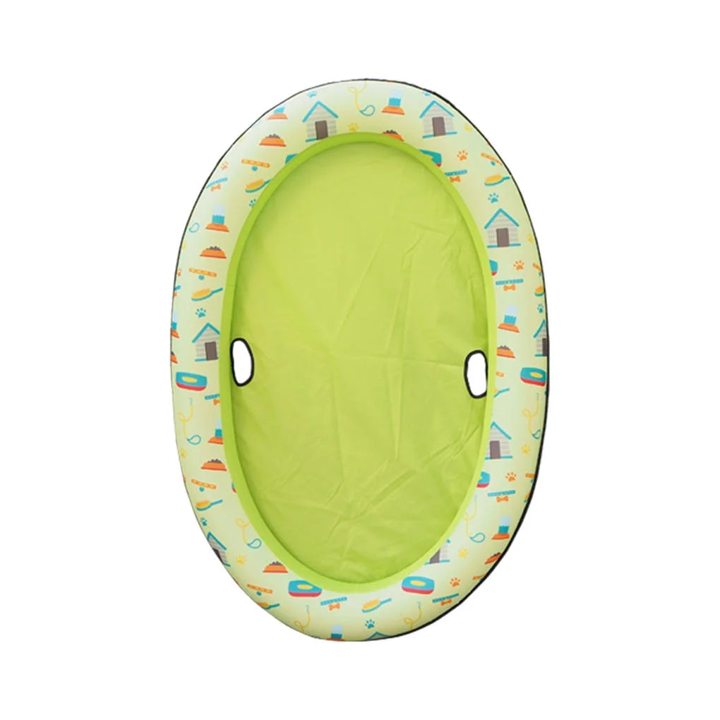 Inflatable PVC Pet Swimming Pool Raft with Printing Pattern C111