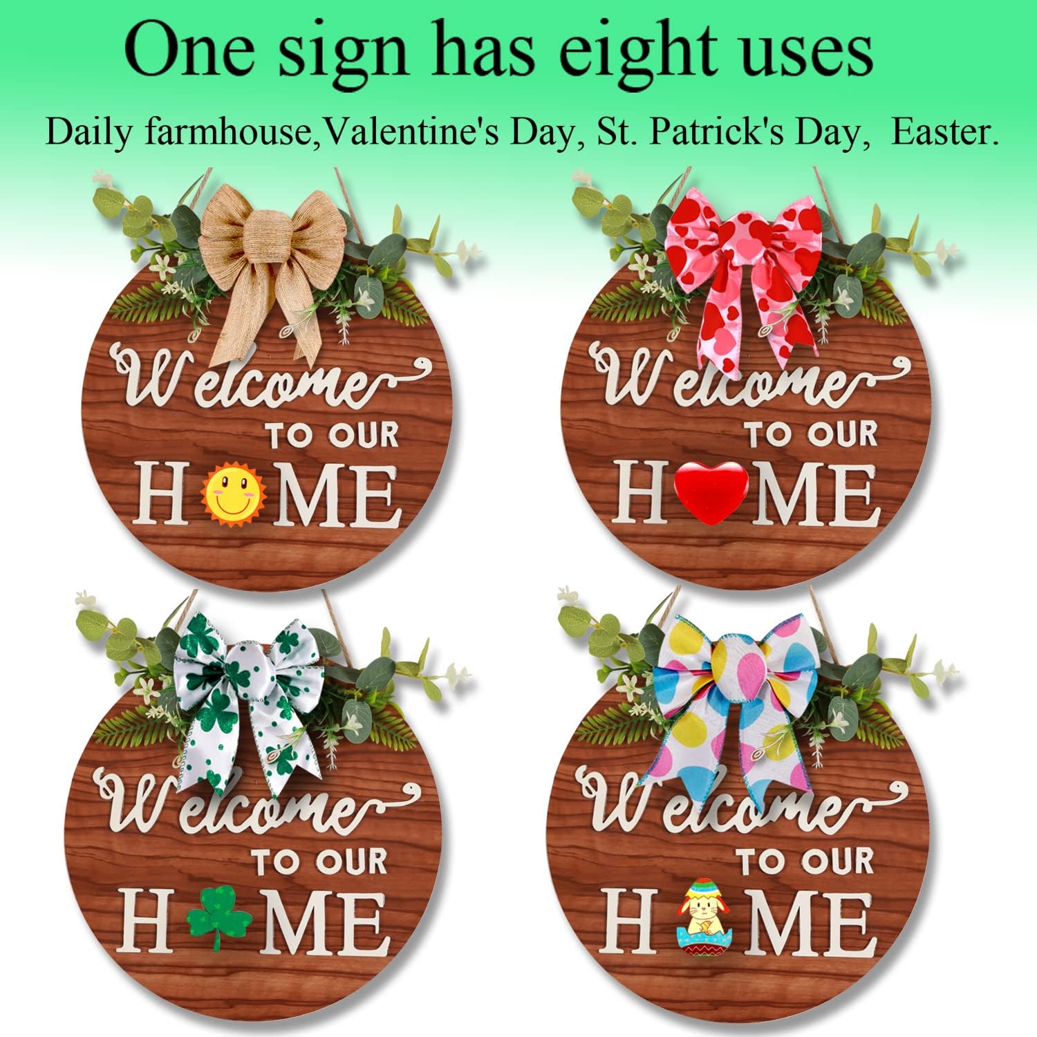 Farmhouse Rustic Wall Hanging Wreath I70125