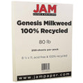 250 Pack Recycled Cardstock 8.5 x 11 80lb A144