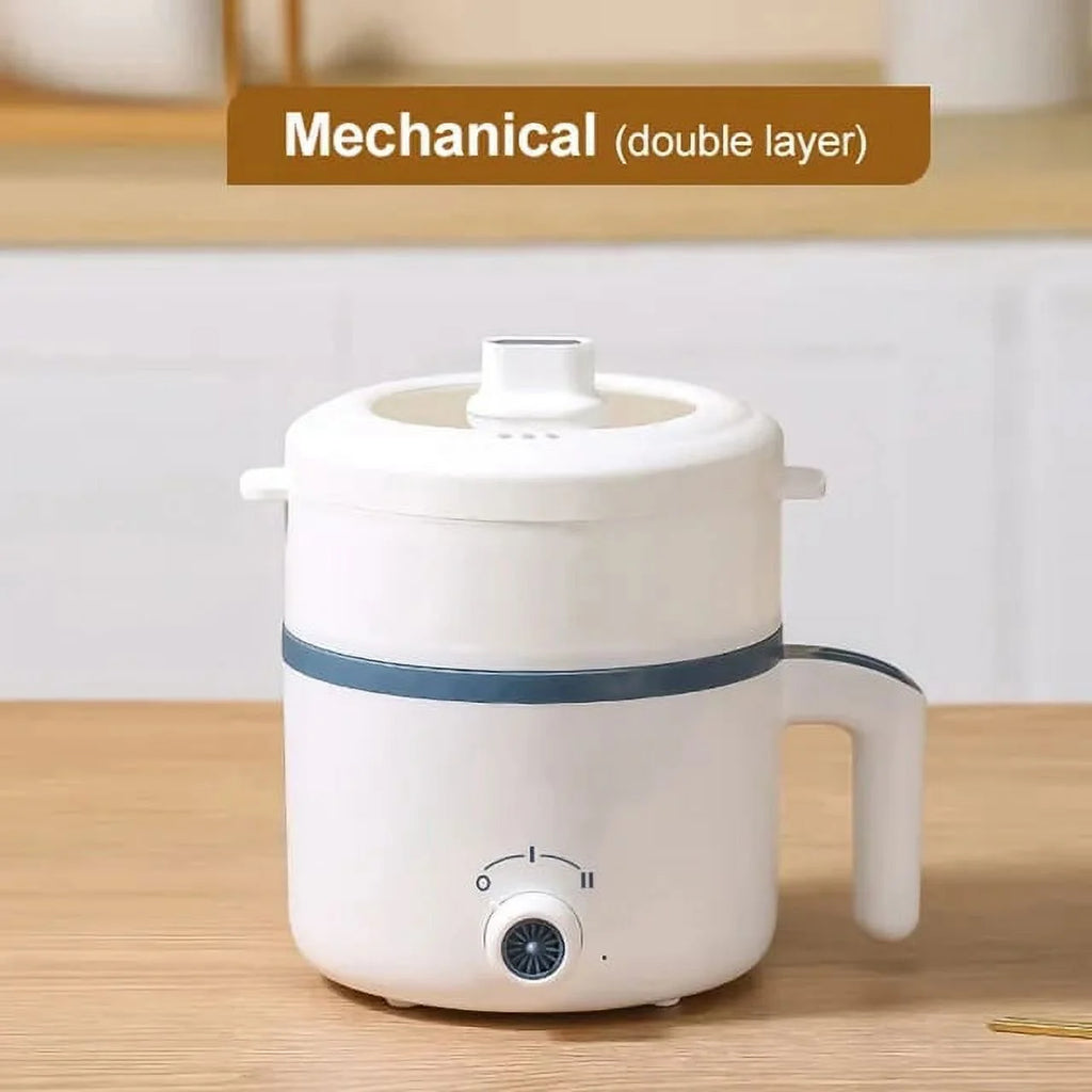220V Electric Rice Cooker Double Layer Non-Stick Hotpot Pan A190