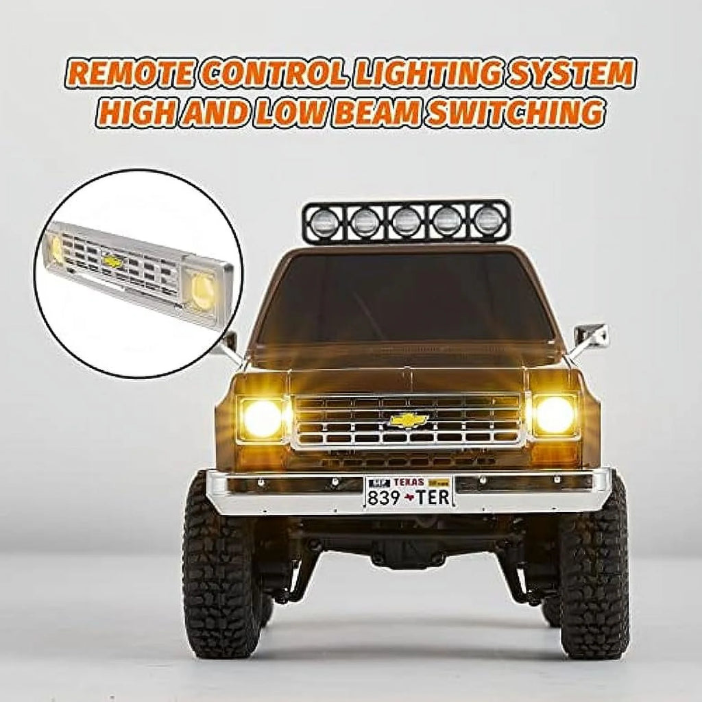 Black 1/24 RC Crawler 4WD Off-Road RC Model R58406
