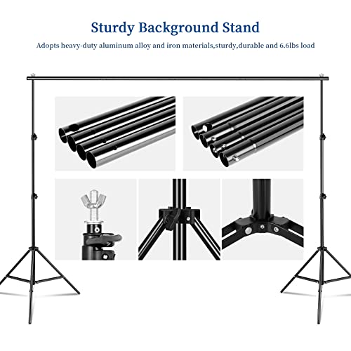 2x3m Adjustable Backdrop Stand with Carry Bag K849621