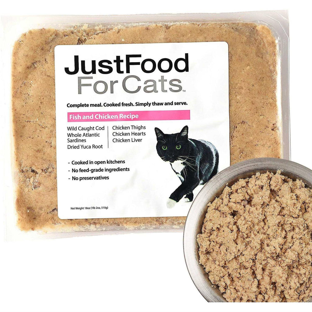 Fish & Chicken Recipe Fresh Frozen Cat Food J974