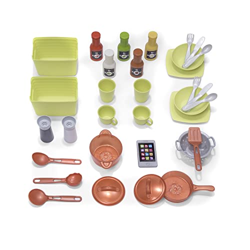 33 Piece Kids Play Kitchen Set with Lights and Sounds U246069