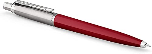 Classic Red Ballpoint Pen, Medium Point, Blue Ink, 1 Count V48711