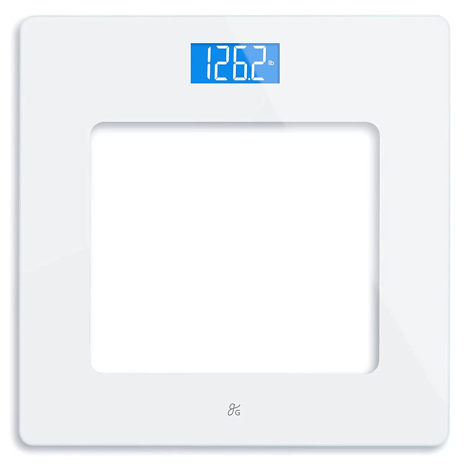 White Glass Bathroom Scale G962