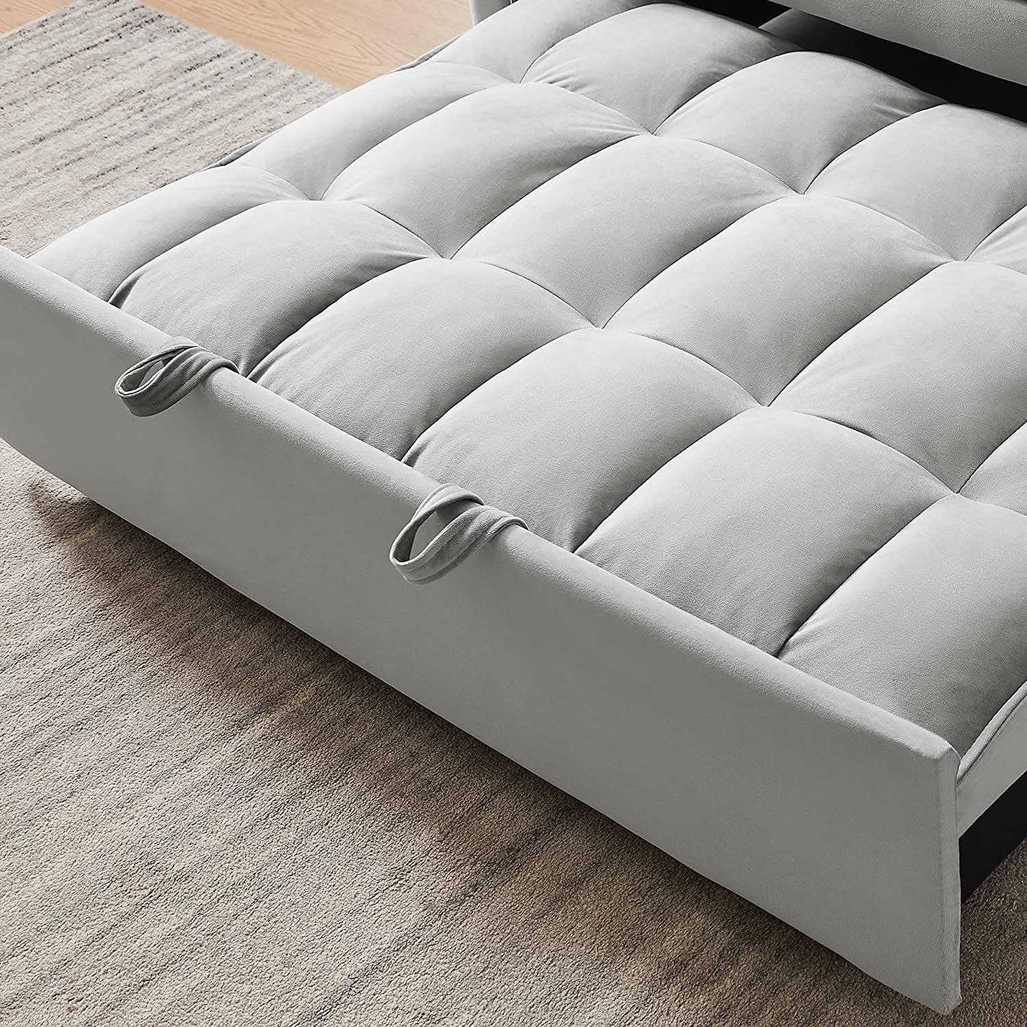 Velvet Loveseat Sofa Couch With Toss Pillows Y7260