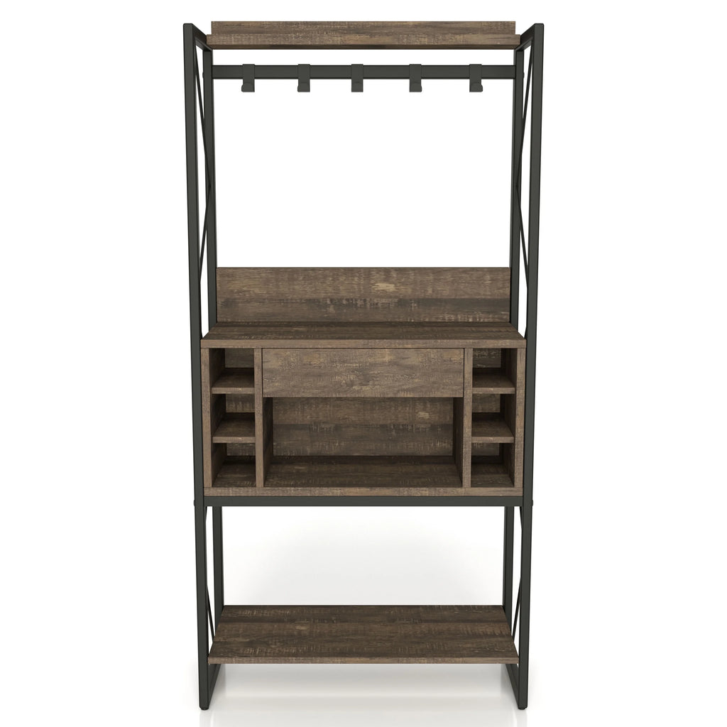Metal and Wood Baker's Rack Z754846