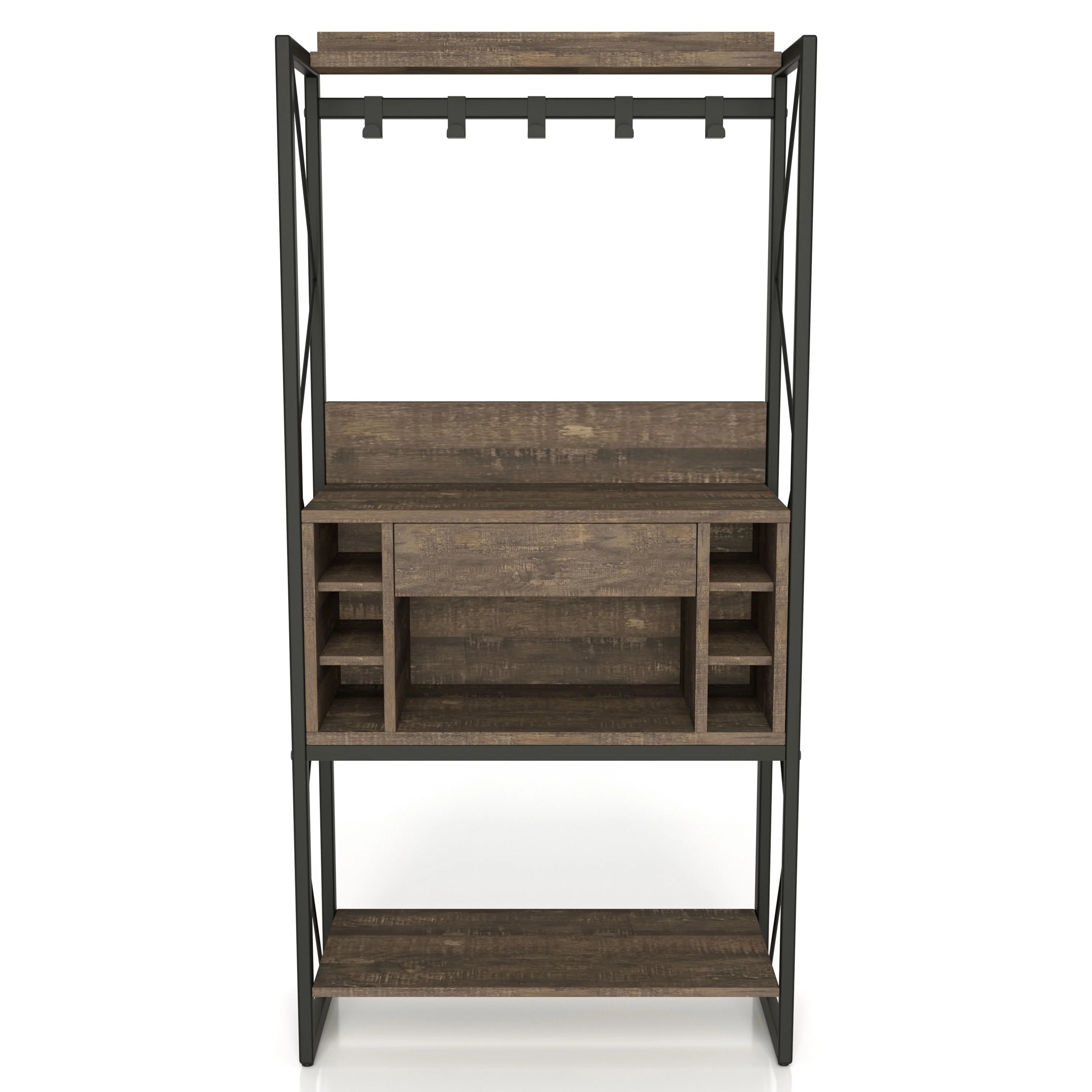 Metal and Wood Baker's Rack Z754846