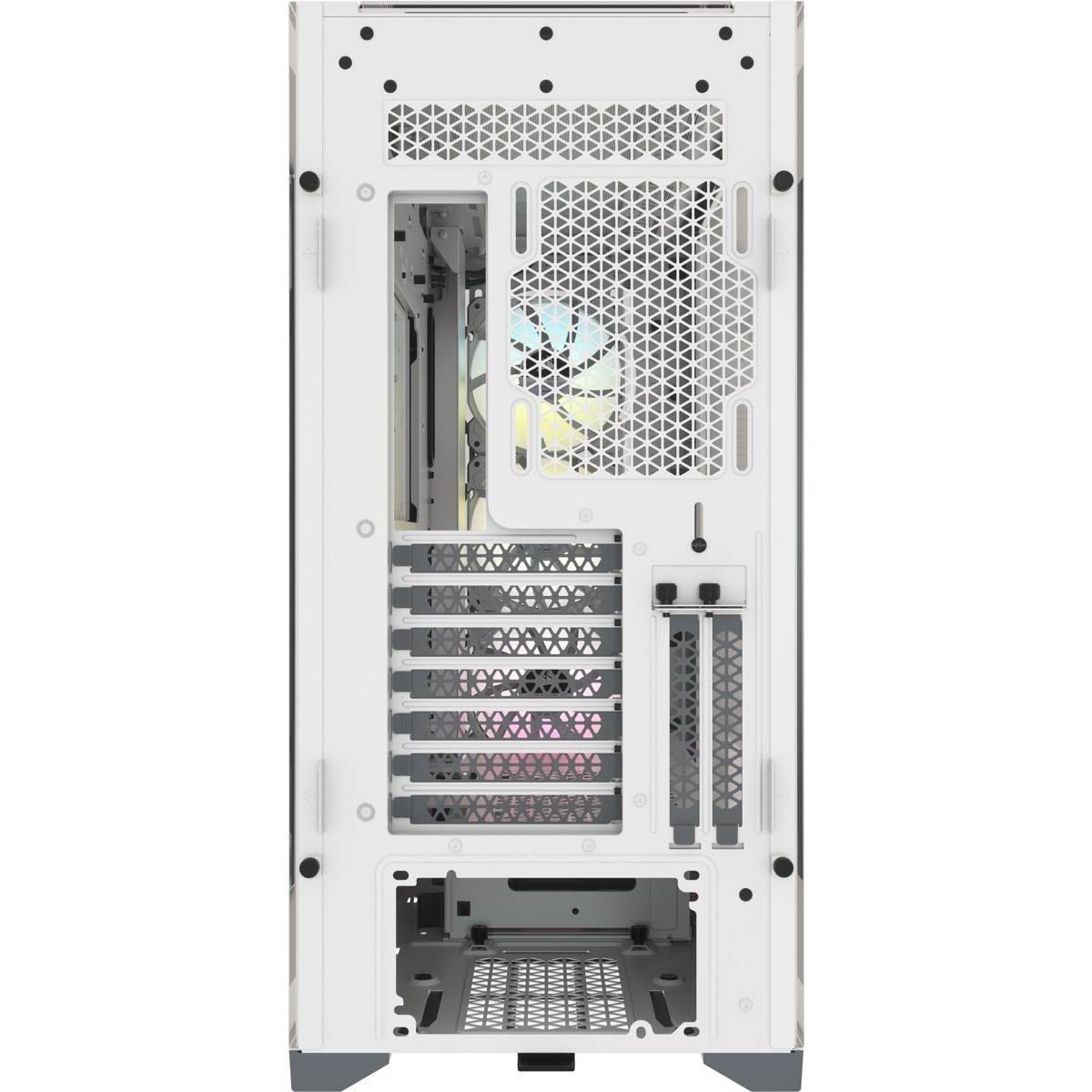 White Tempered Glass Mid-Tower ATX PC Case Z43510