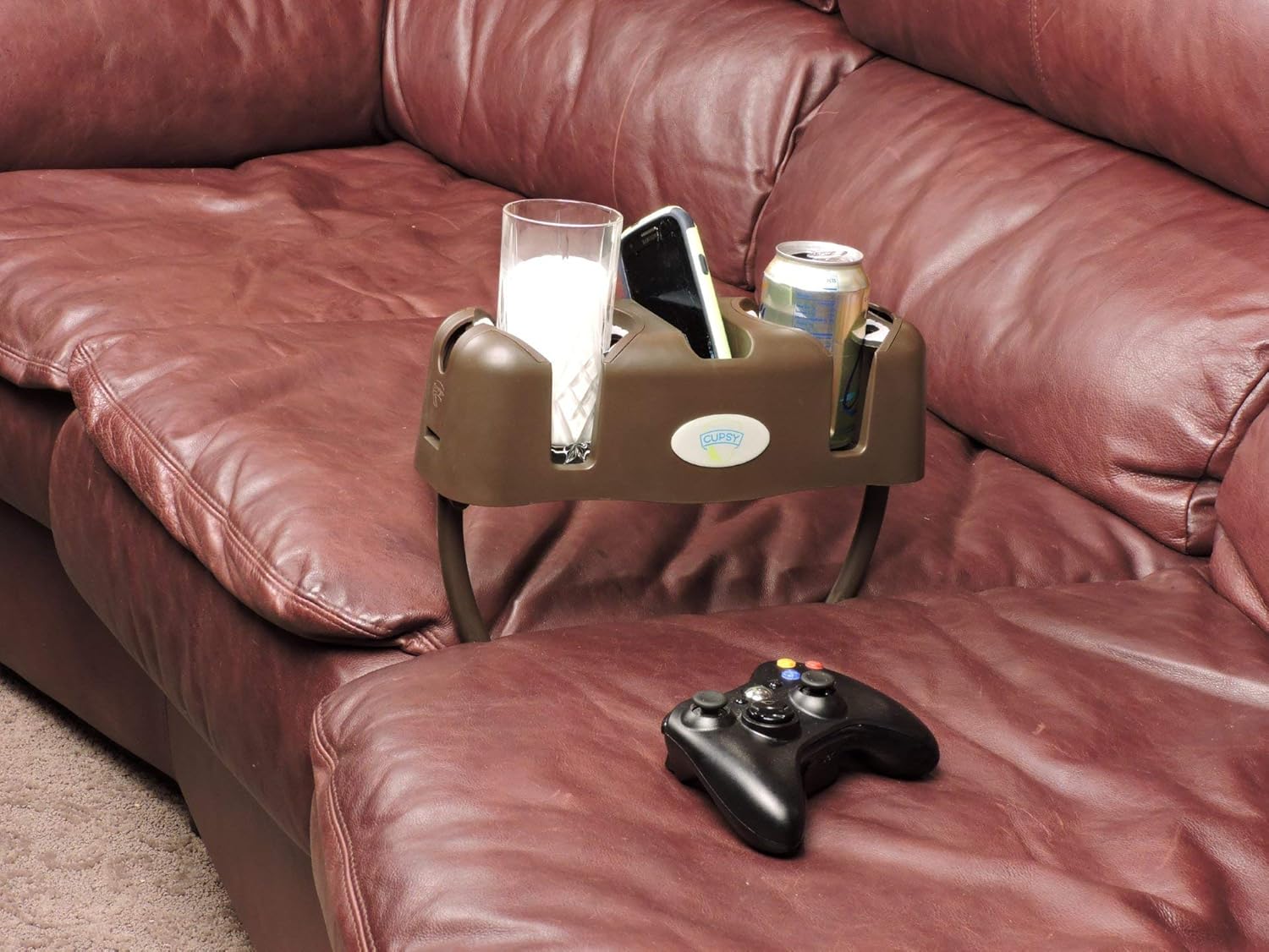 Recliner Drink Caddy with Removable Legs A2417