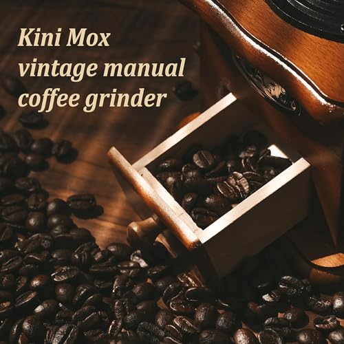 Vintage Wooden Manual Coffee Bean Grinder Z915516