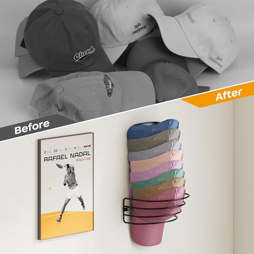 4 Pack Adhesive Hat Hanger Hat Organizer X419320