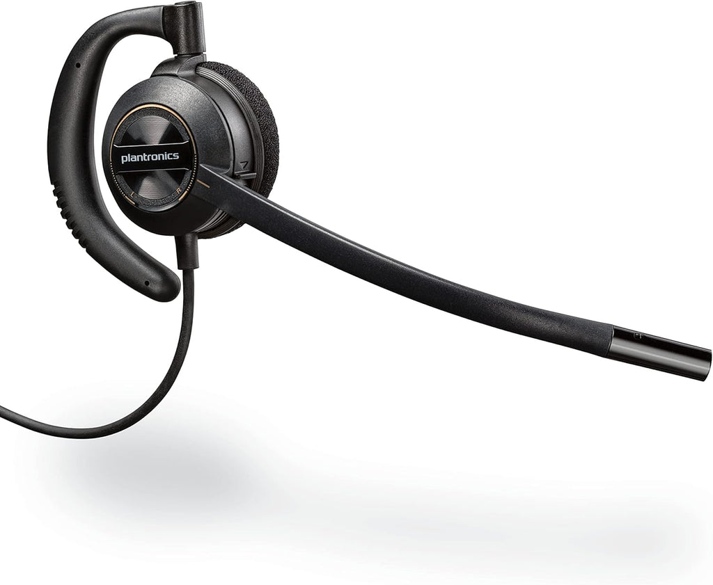 Quick Disconnect Headset, Over-the-Ear, Black P3702