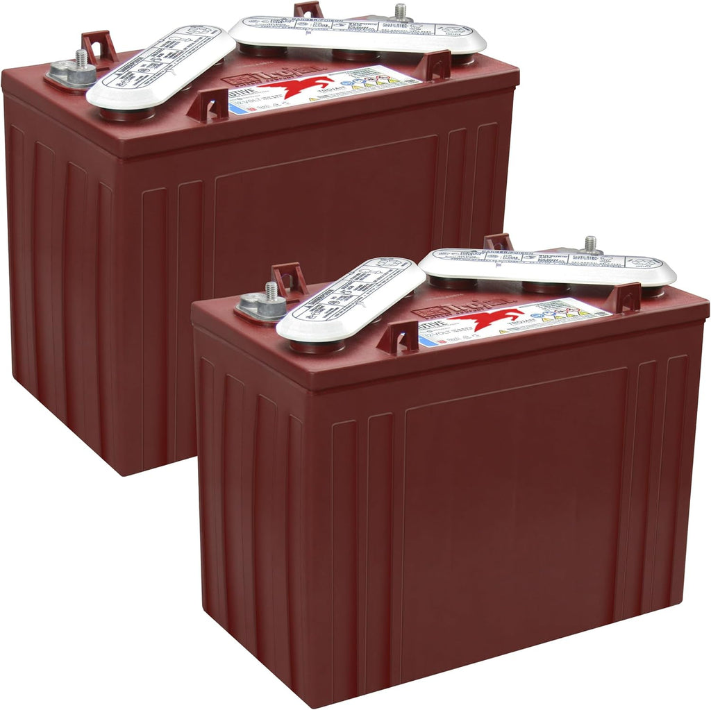 12V 150Ah Flooded Lead Acid Deep Cycle Battery x2 U326885