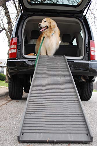 Khaki/Beige Folding Pet Ramp L112067