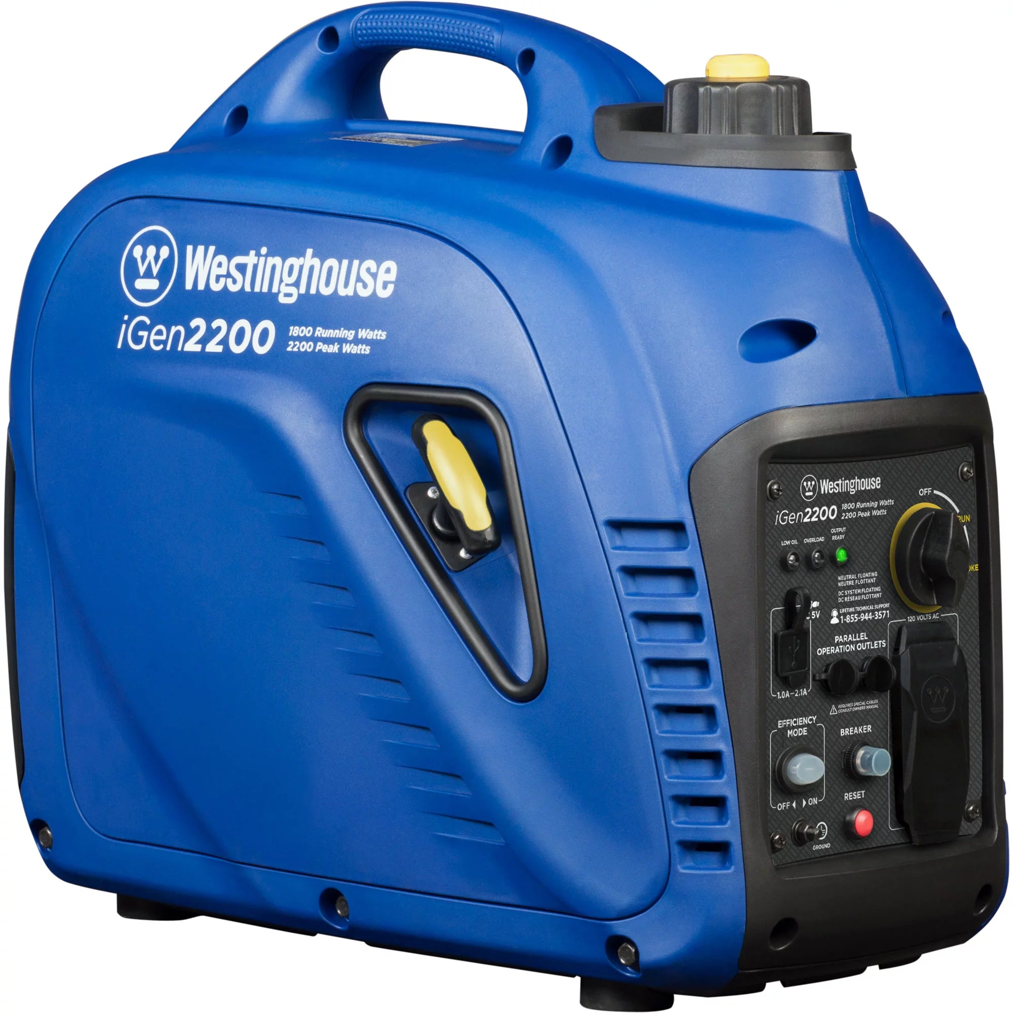 2200 Peak Watt Portable Gas Inverter Generator Y73655