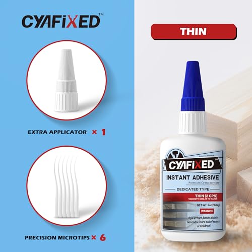 Cyanoacrylate Super Glue, 1 oz. D81054