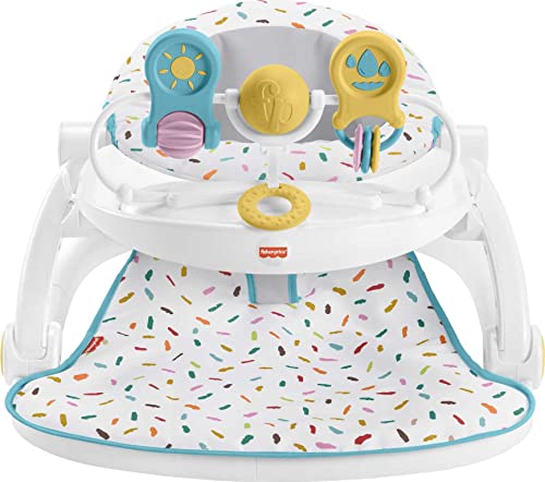 Portable Baby Chair Floor Seat with Removable Toys and Snack Tray P996