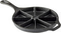 Round Cast Iron Corn Bread Skillet with Handle, 8.75" dia x 15.625" P757098