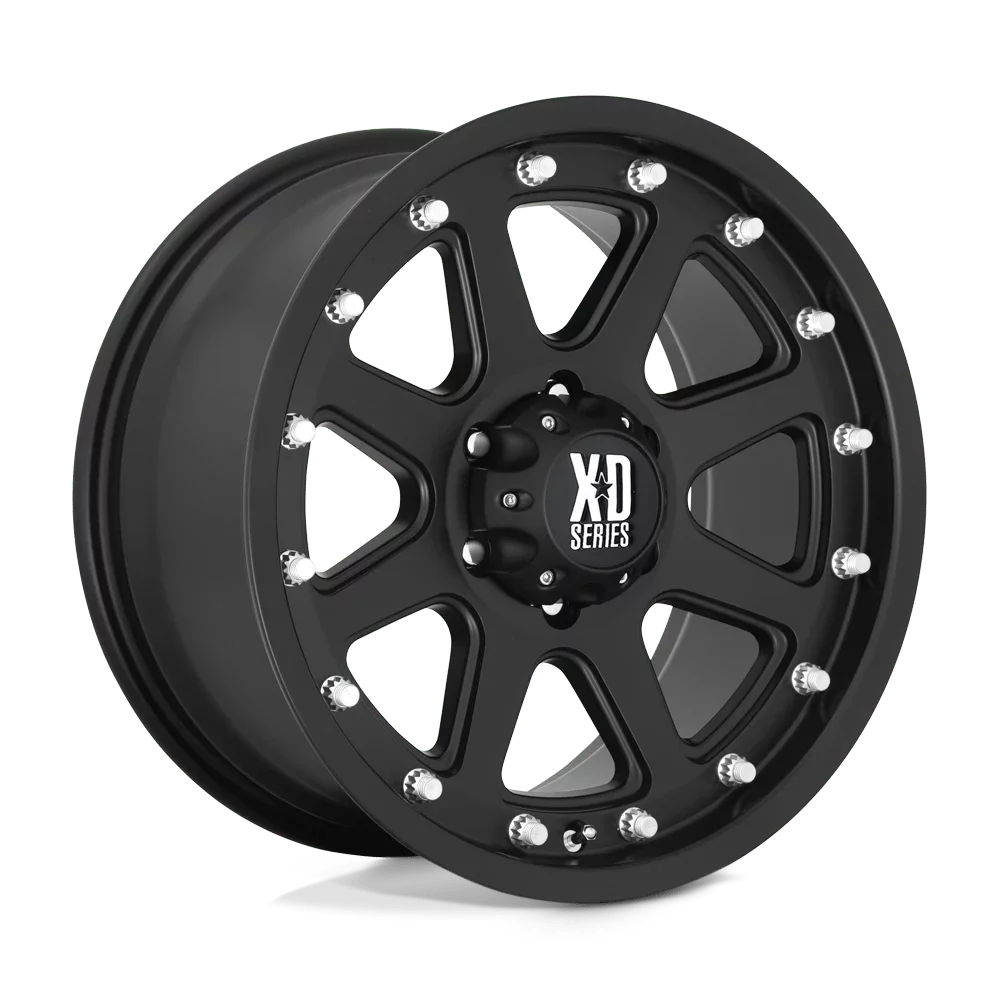 Matte Black 17X9in Aluminum Rim H698559