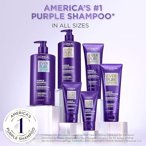 Sulfate Free Purple Shampoo, 6.8 Fl Oz F4276