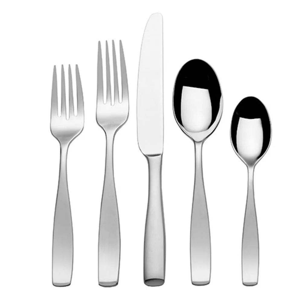 65-Piece 18/10 Stainless Steel Flatware Set with Serving Utensil Set G203787
