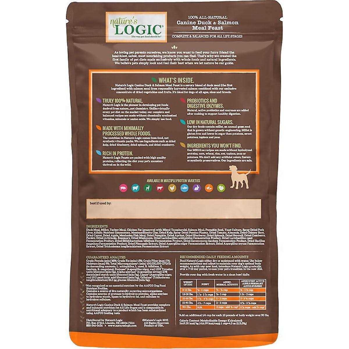Canine Duck & Salmon Meal Feast Dry Dog Food V324786